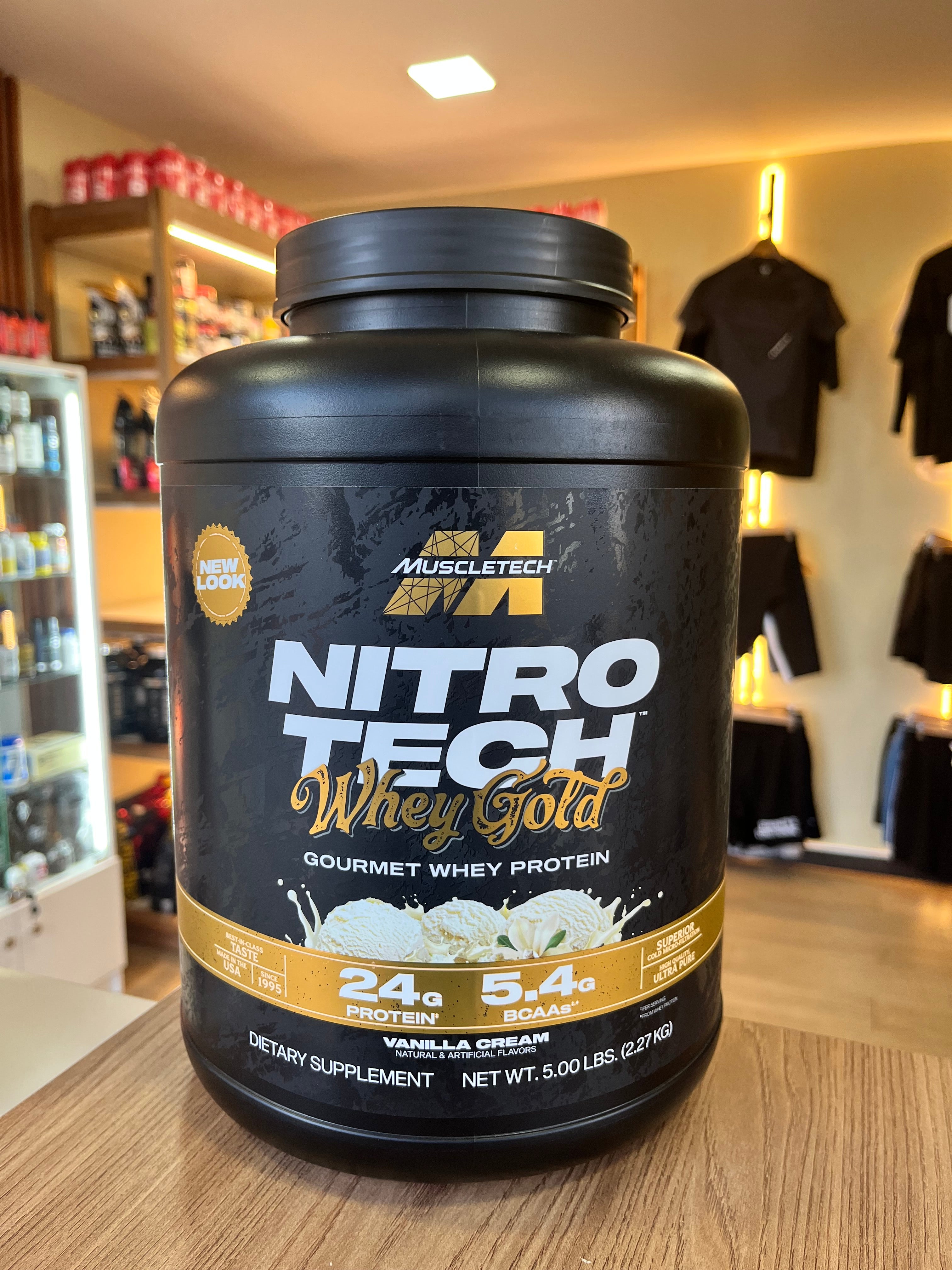 Nitro Tech Whey Gold Muscletech 5lb