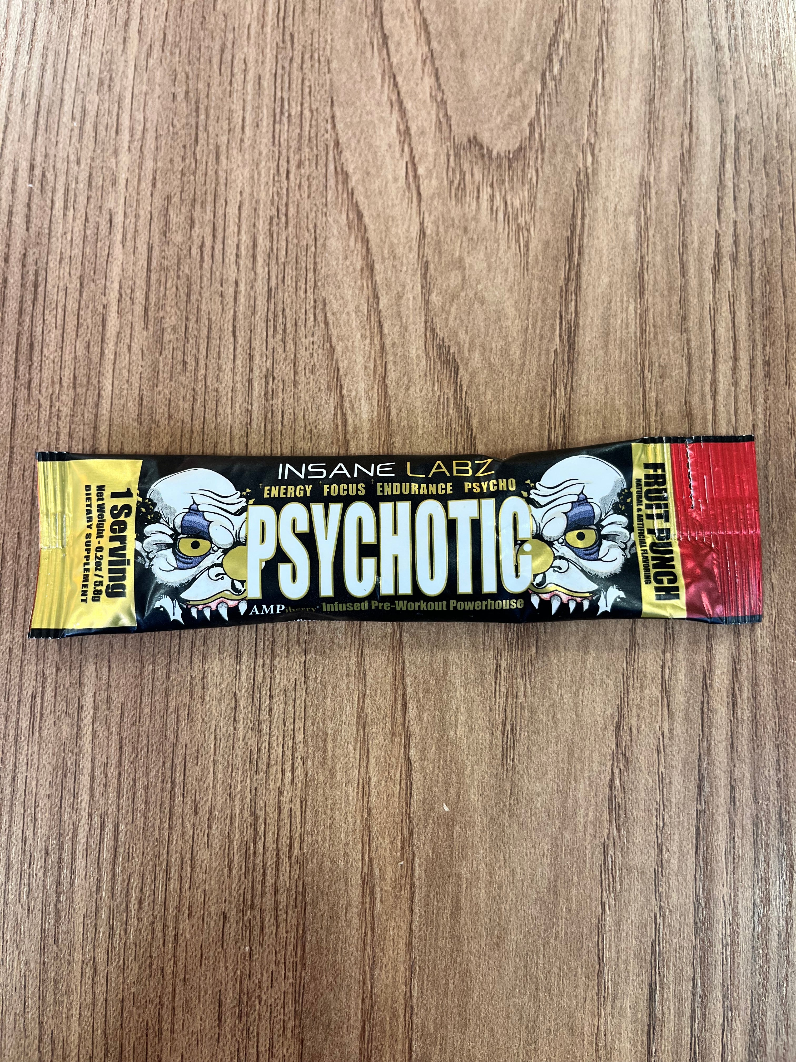 Sachet Pre Entreno Psychotic