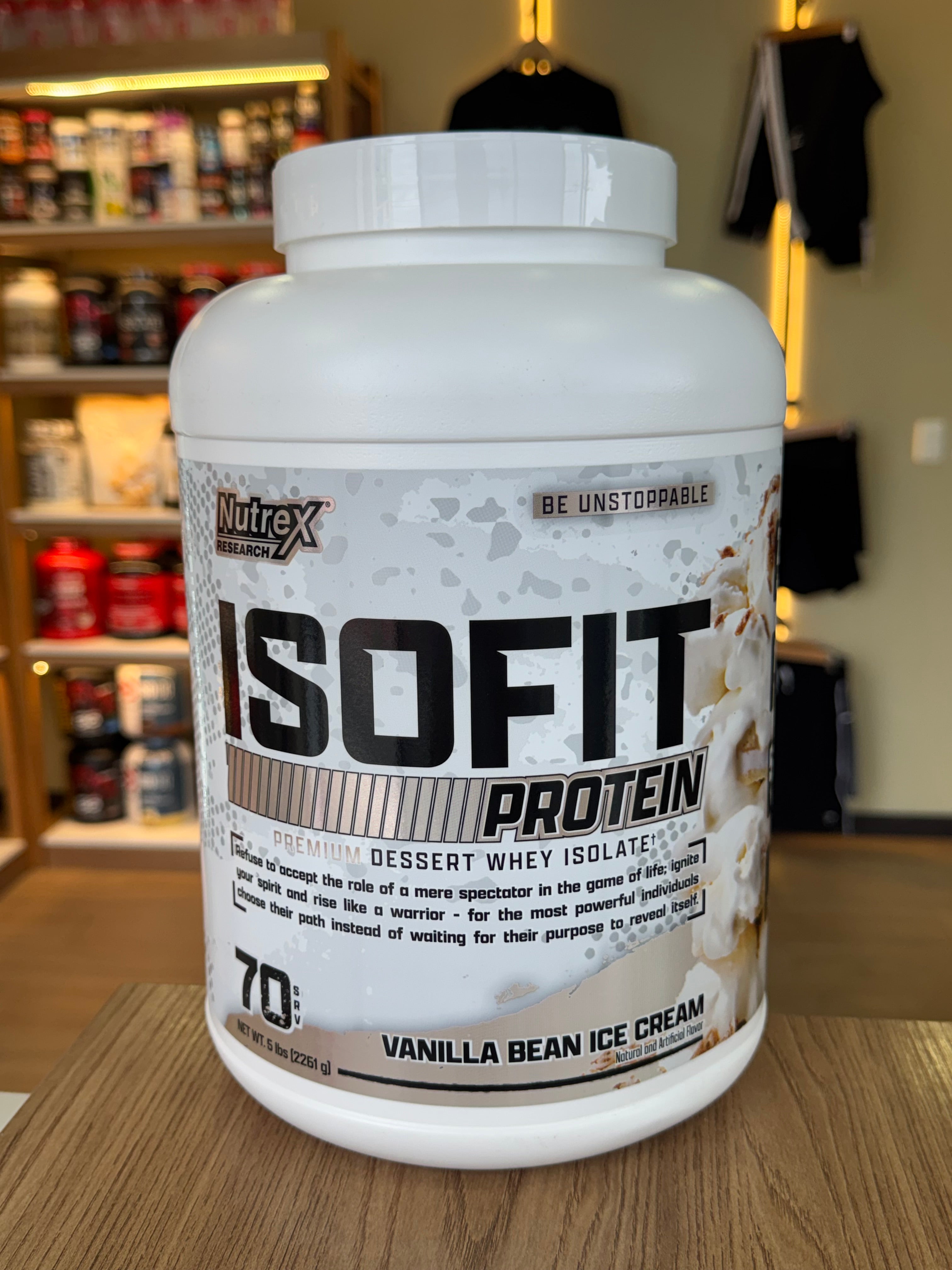 IsoFit Whey Protein Isolate Nutrex 5lb