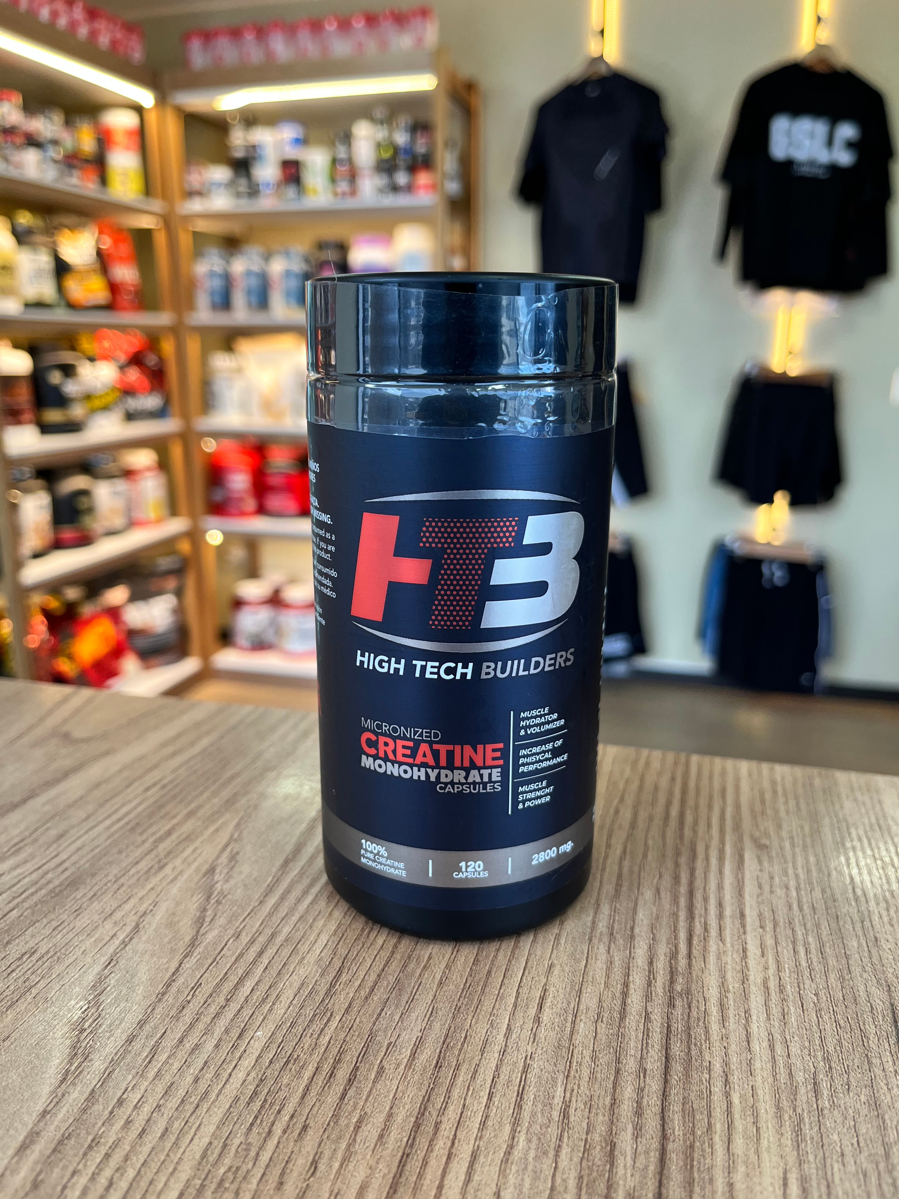 Micronized Creatine Monohydrate HTB 120 Cápsulas