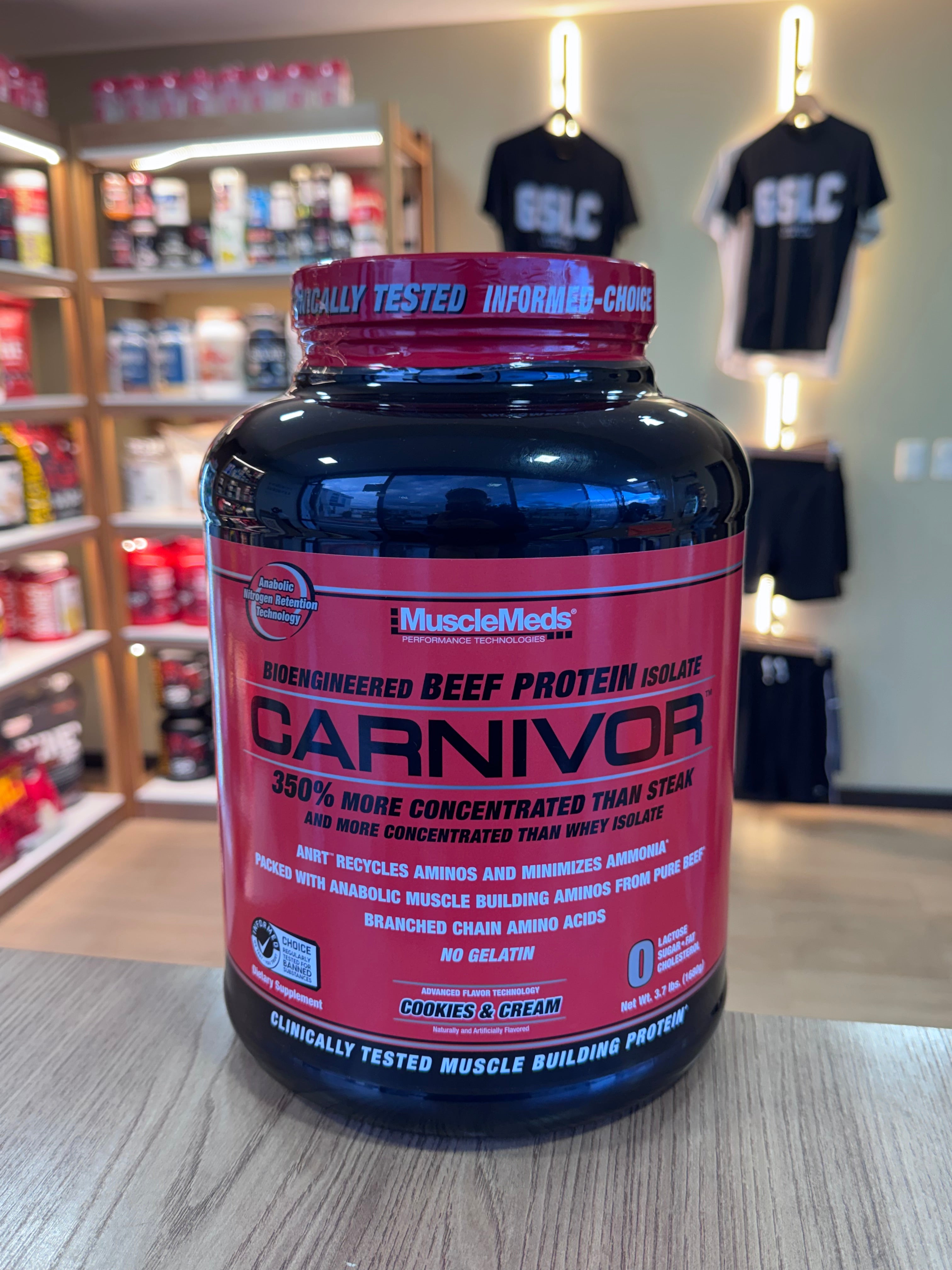 Carnivor Isolate Musclemeds 4lb