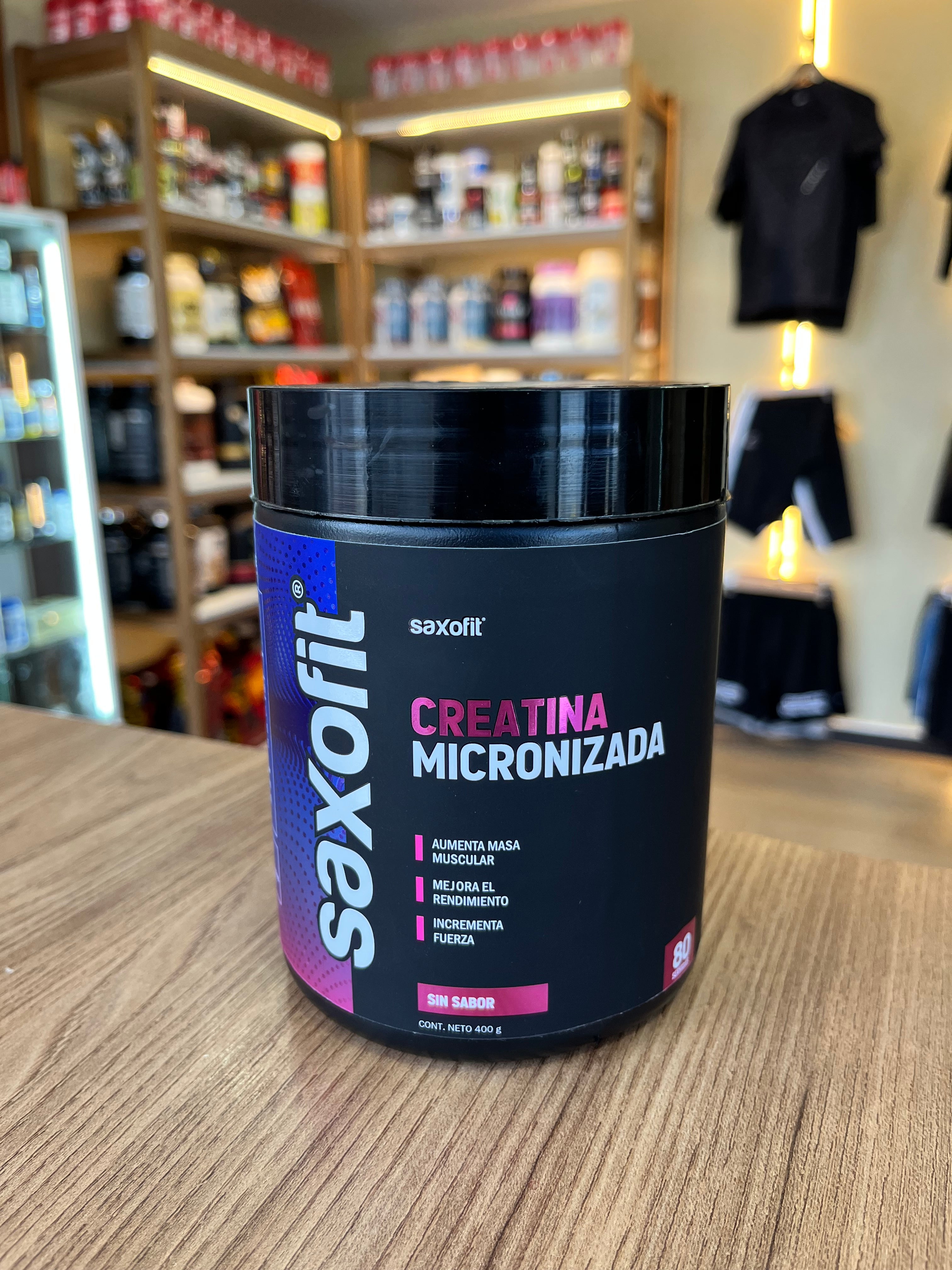 Creatina Micronizada Saxofit 400g