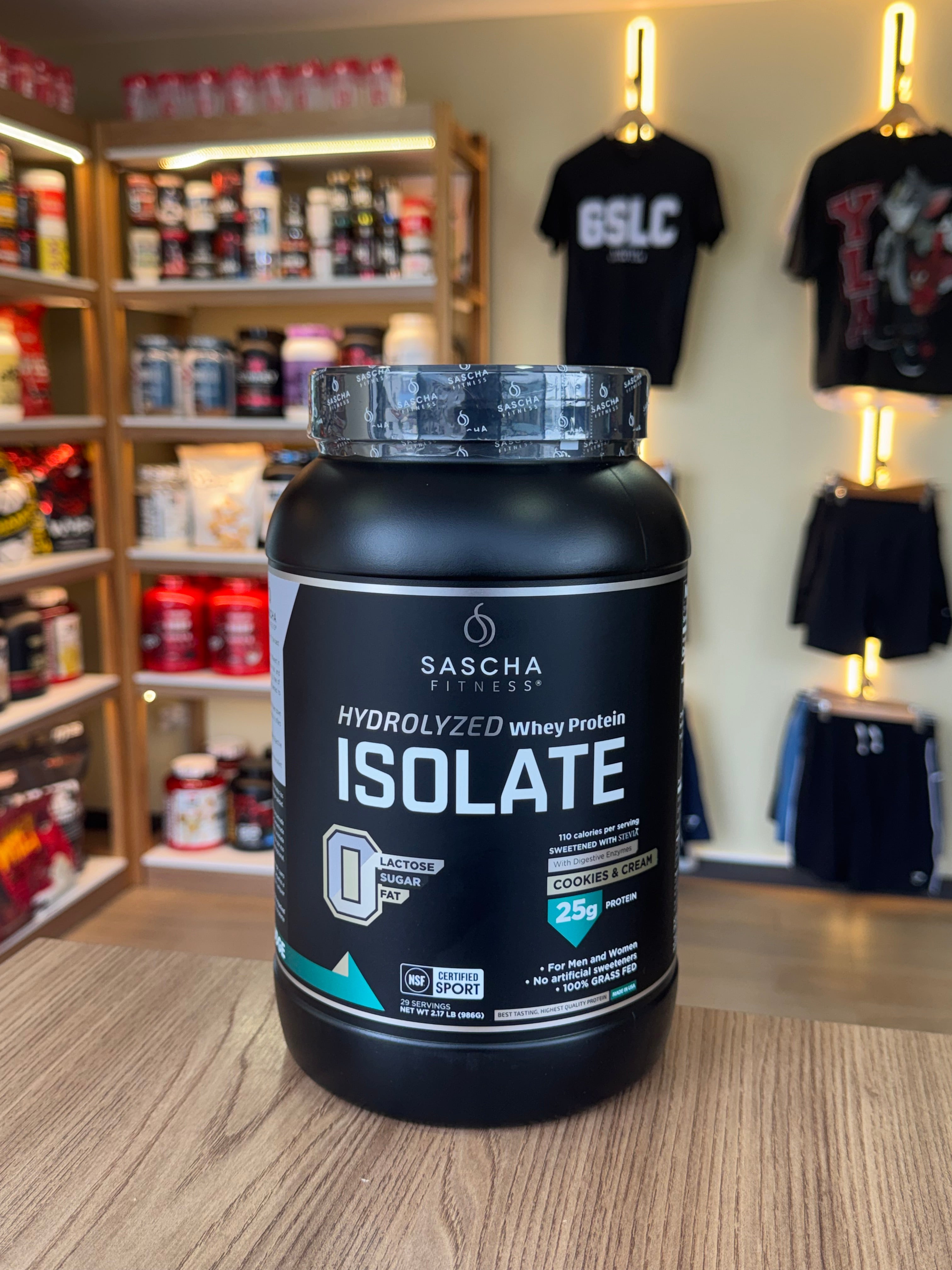 Hydrolized Whey Protein Isolate Sacha Fitness 2lb