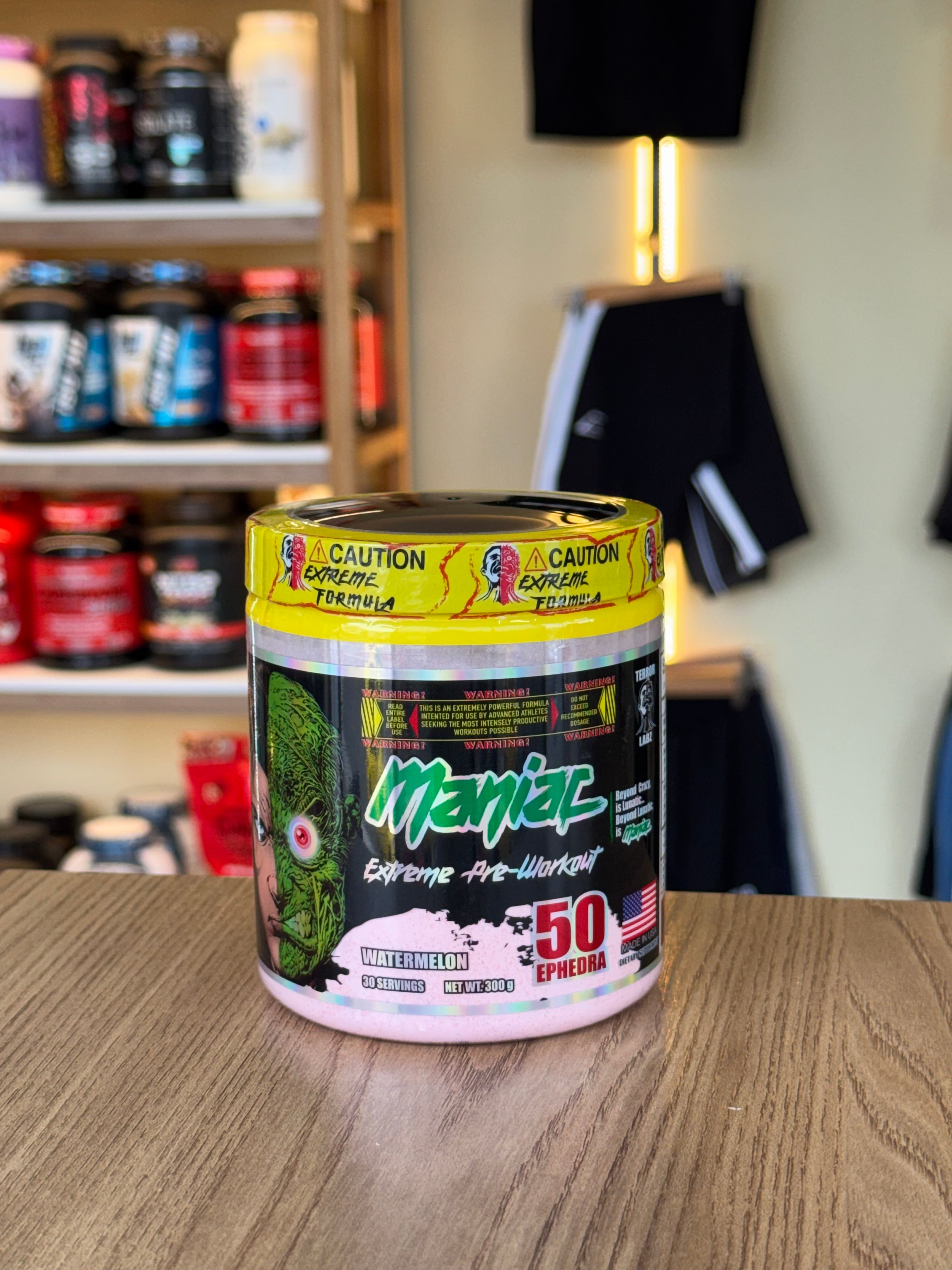 Maniac Extreme Pre Workout Terror Labz