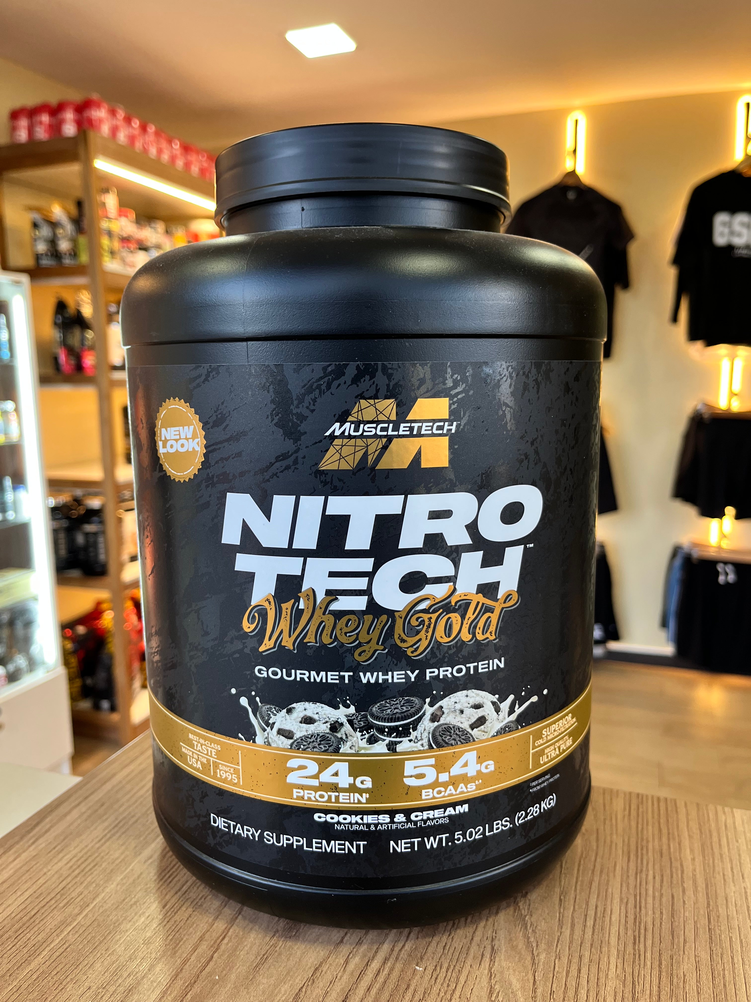 Nitro Tech Whey Gold Muscletech 5lb