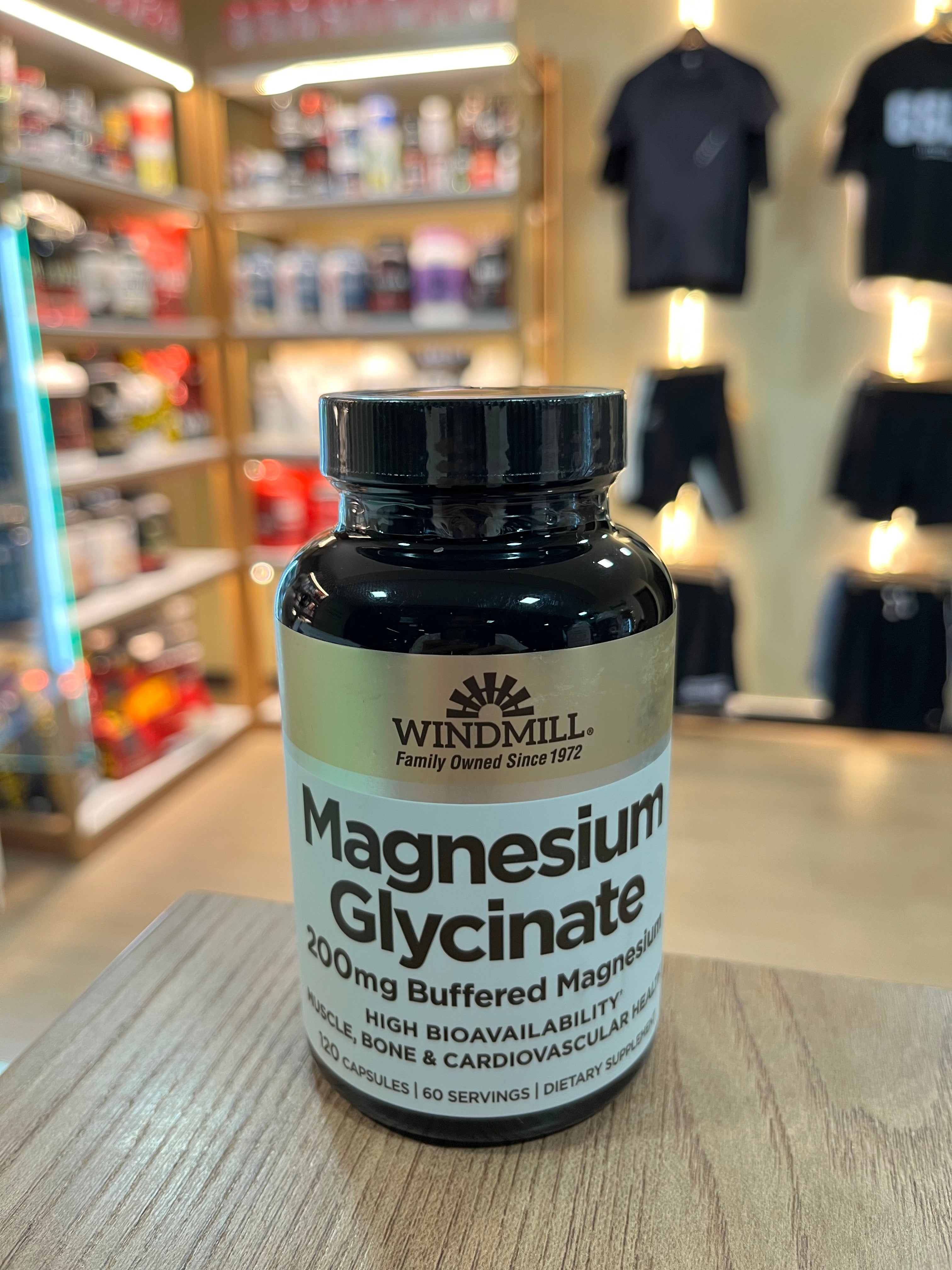 Glicinato de Magnesio Windmill 200mg