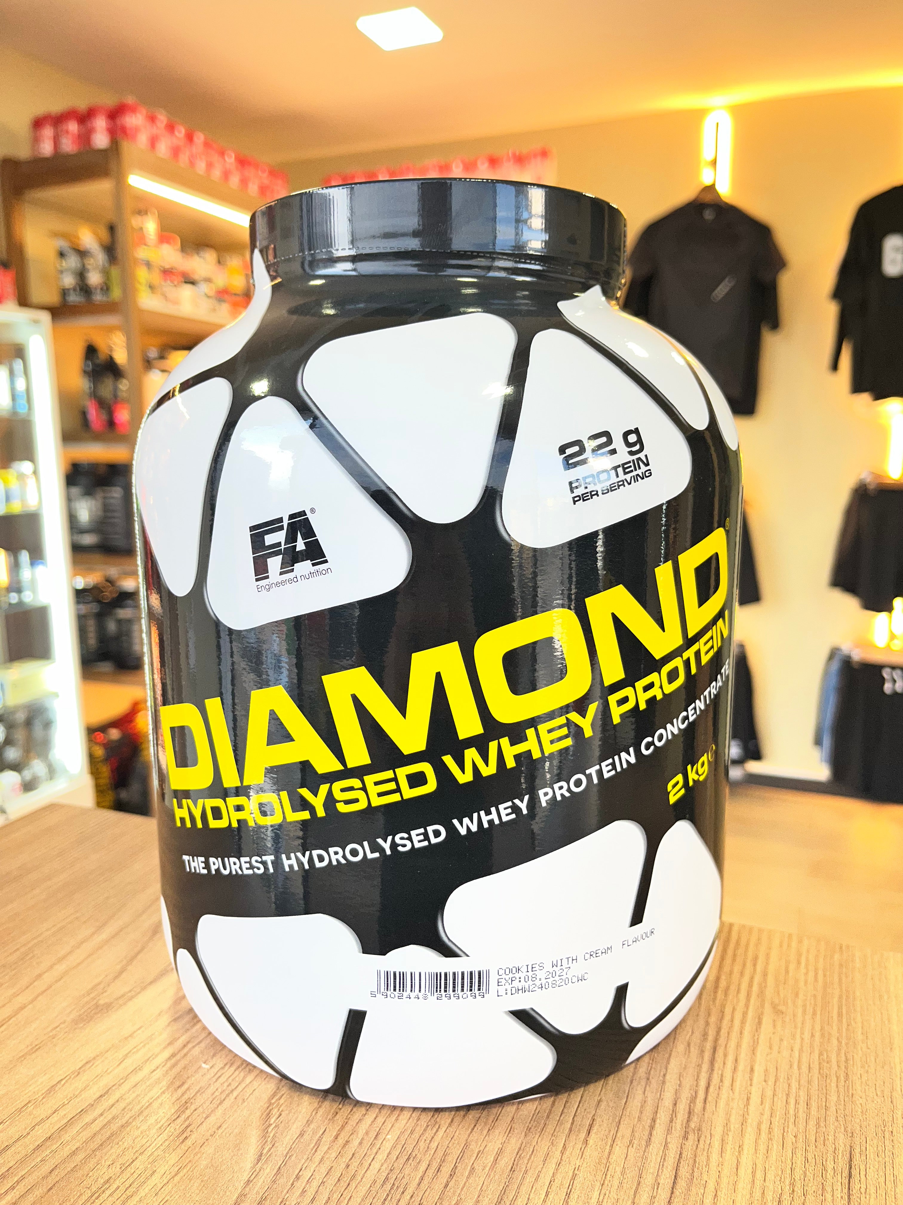 Diamond Hydrolyzed Whey Protein Fitness Authority 4.4lb